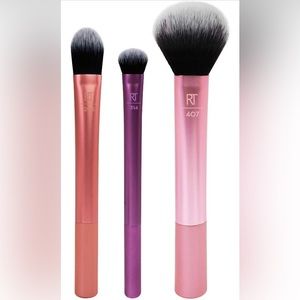 Real Techniques Travel Essentials Makeup Brush Kit NEW